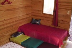 Cabane Les renards (lit en 90, lit en 60 amovible)