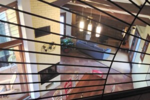 Vue sur le salon salle à manger 